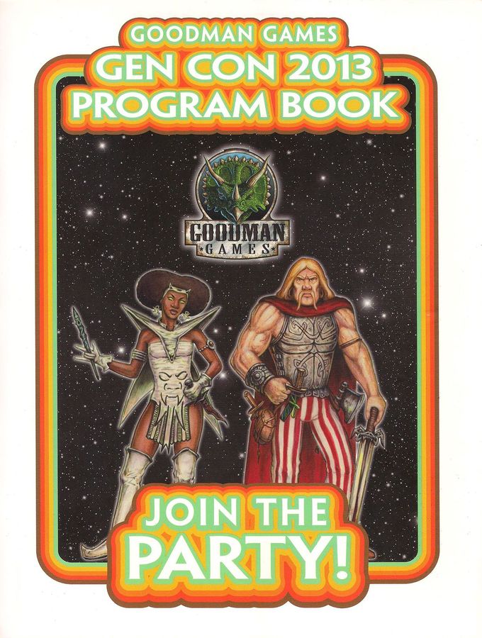 Goodman Games Gen Con 2013 Program Book