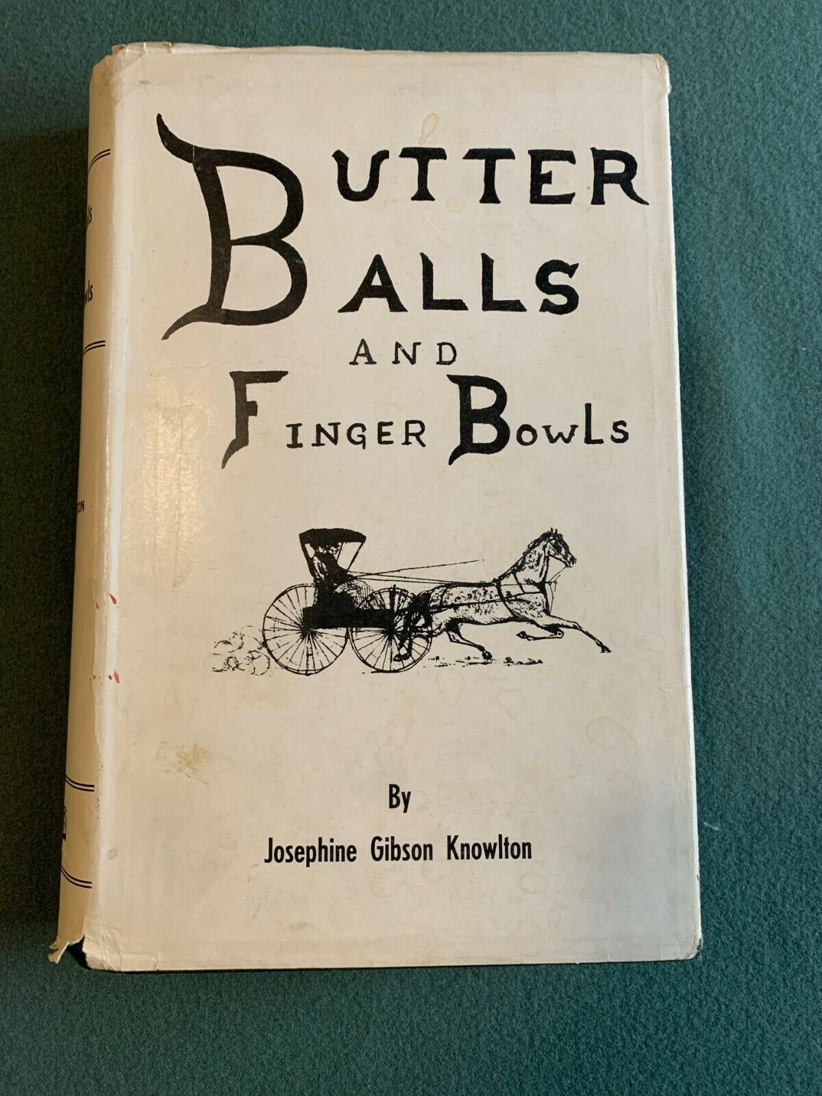 Butter Balls and Finger Bowls