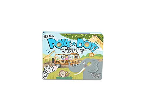 Poke-a-dot: Wheels on the Bus Wild Safari (Board book)