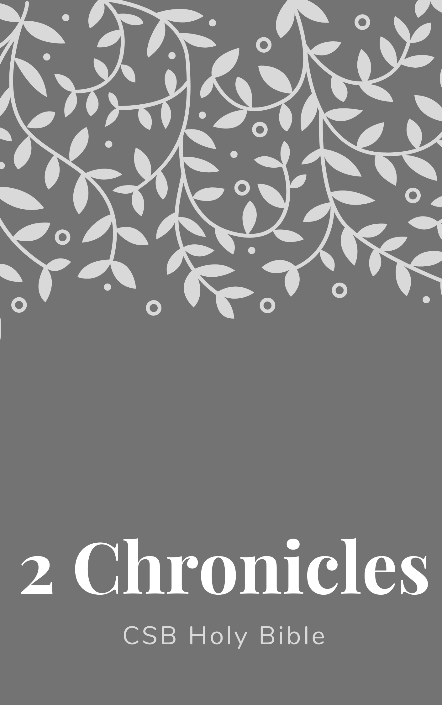 2 Chronicles (CSB Bible, #14)