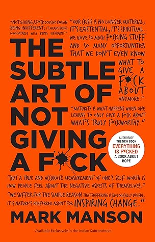 The Subtle Art of Not Giving a F*ck cover