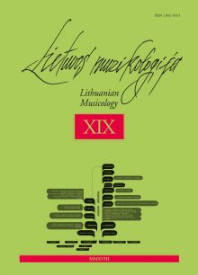 Lietuvos muzikologija XIX
