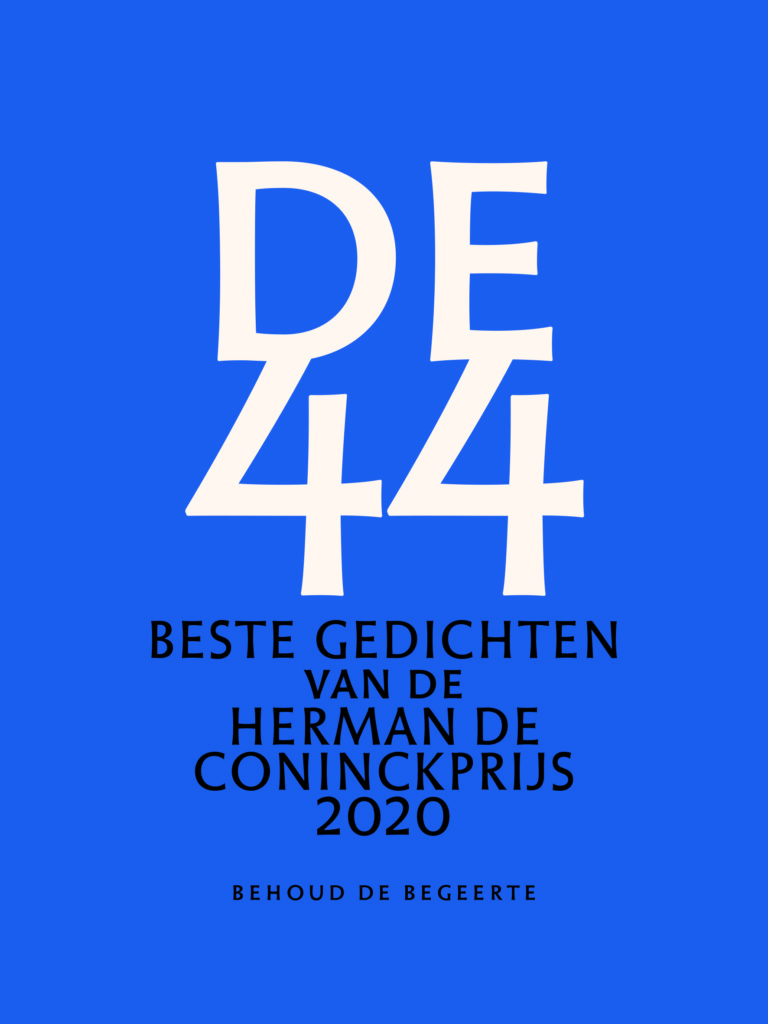 De 44: Beste gedichten van de Herman de Coninckprijs 2020