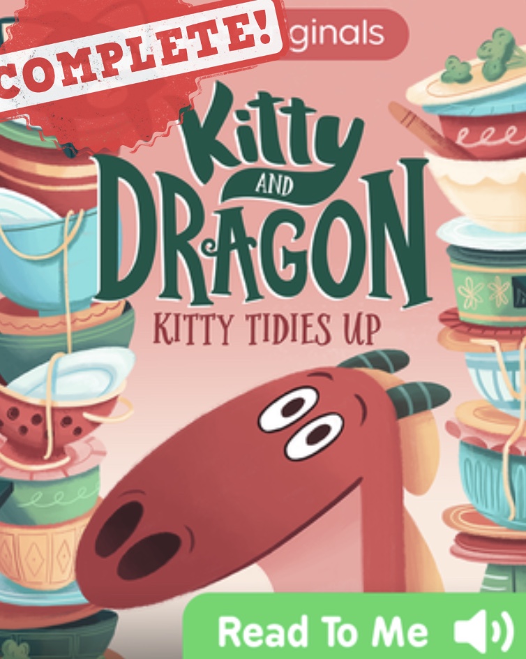 Kitty and Dragon : Kitty Tidies Up (Unknown Binding)