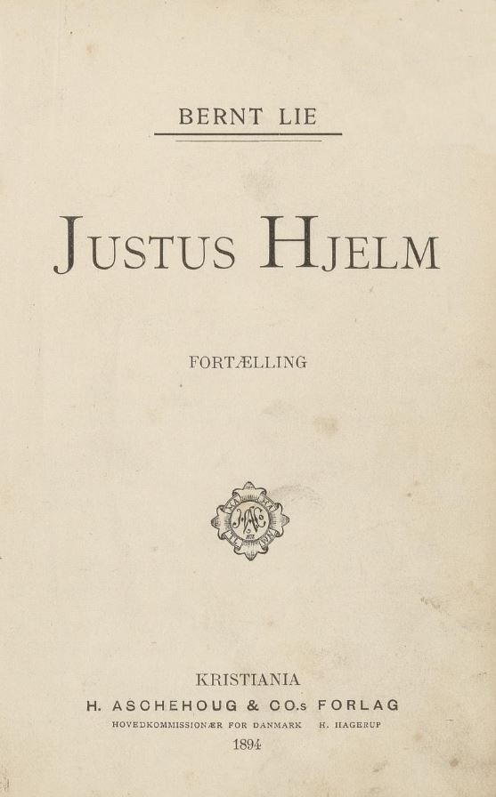 Justus Hjelm: Fortælling