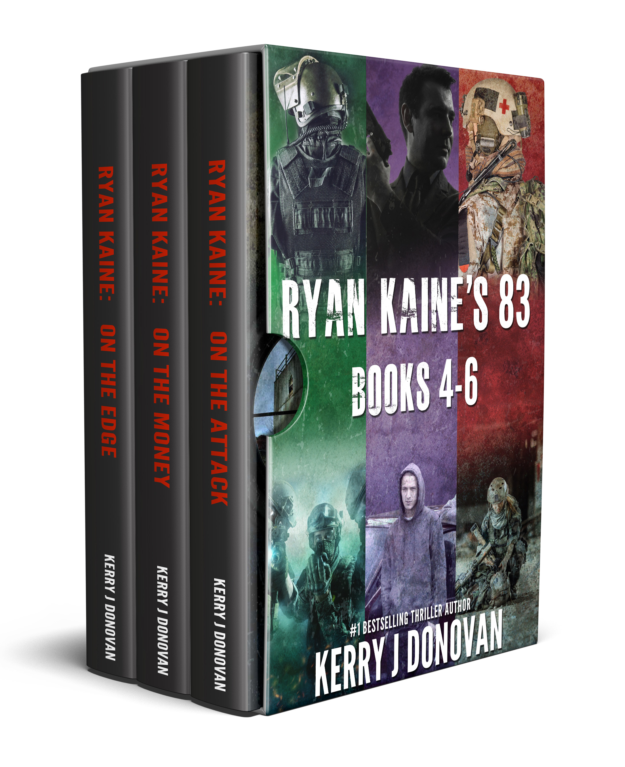 The Ryan Kaine Series: Books 4-6 (Ryan Kaine #4-6)