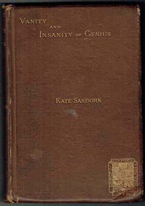 The Vanity and Insanity of Genius (Hardcover)