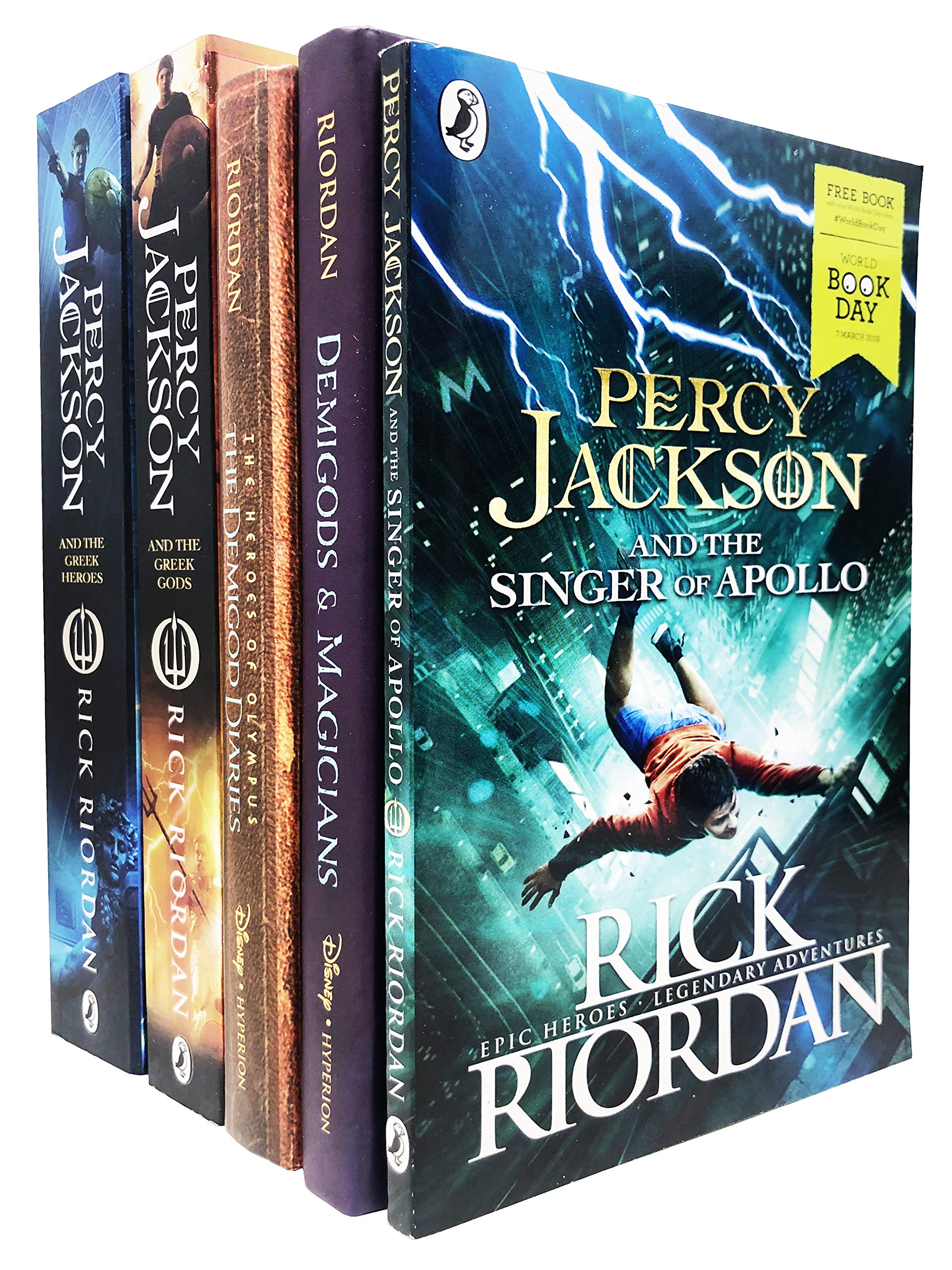 Rick Riordan Collection 5 Books Set (Paperback)