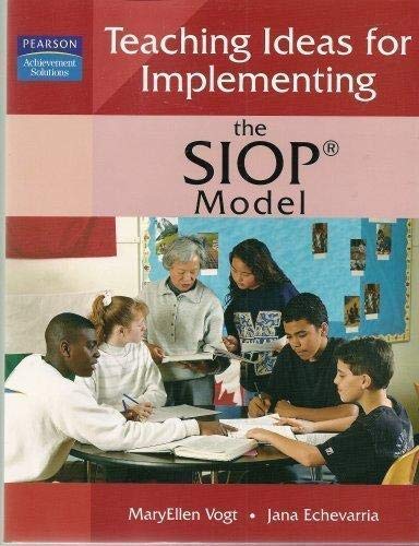 Teaching Ideas for Implementing: The SIOP Model