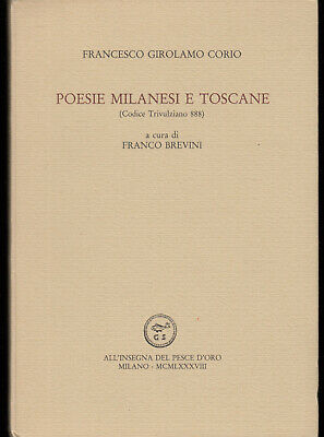 Poesie milanesi e toscane (Codice Trivulziano 888)