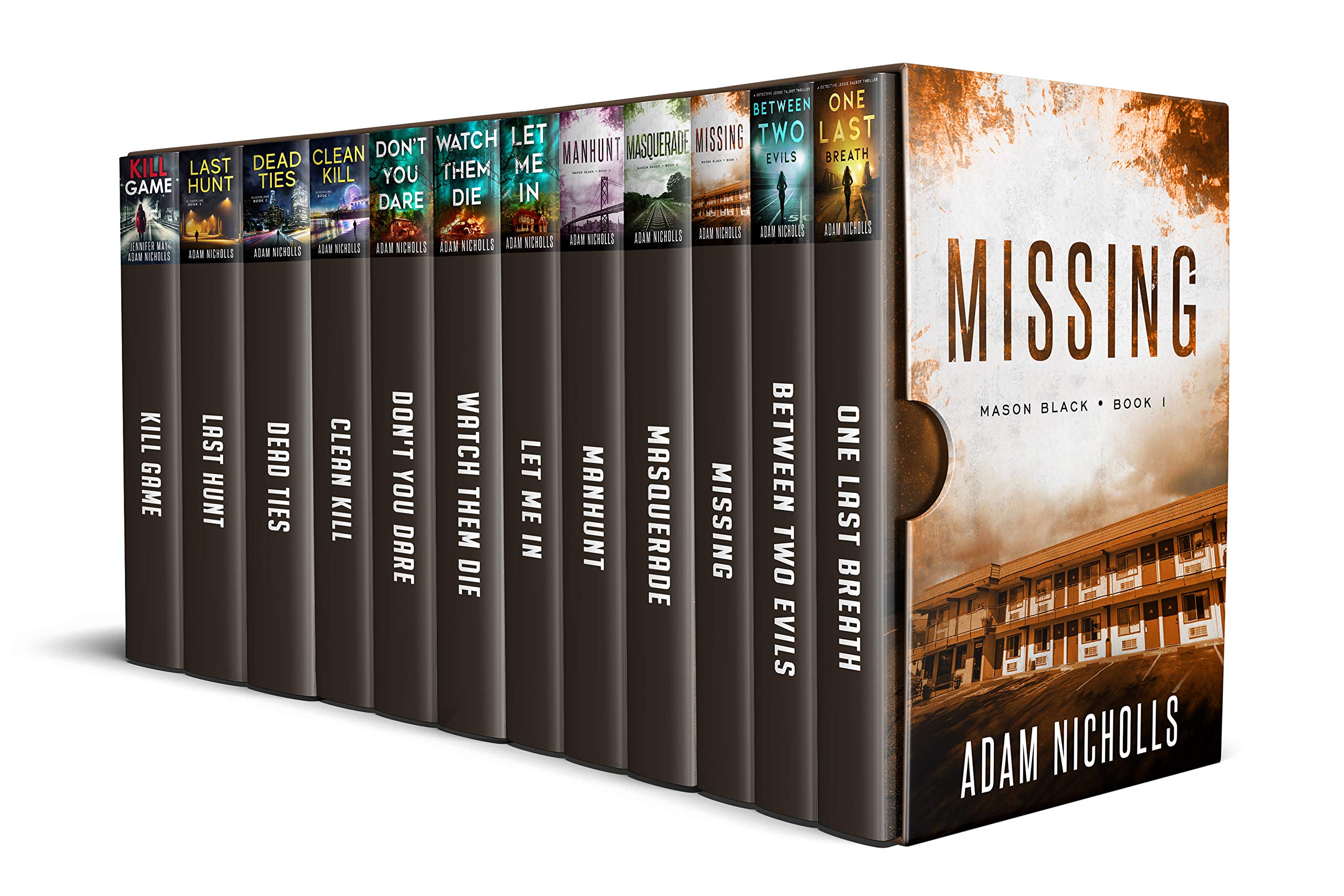 The Complete Thriller Collection: 12 Exciting Thrillers by Adam Nicholls, Including the Mason Black and Morgan Young Trilogies (Plus 6 Other Stories)