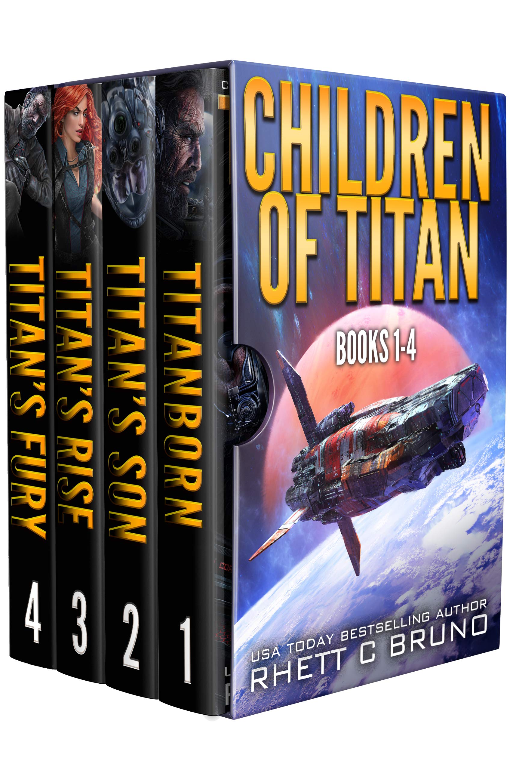 Children of Titan Series: Books 1-4 (Kindle Edition)