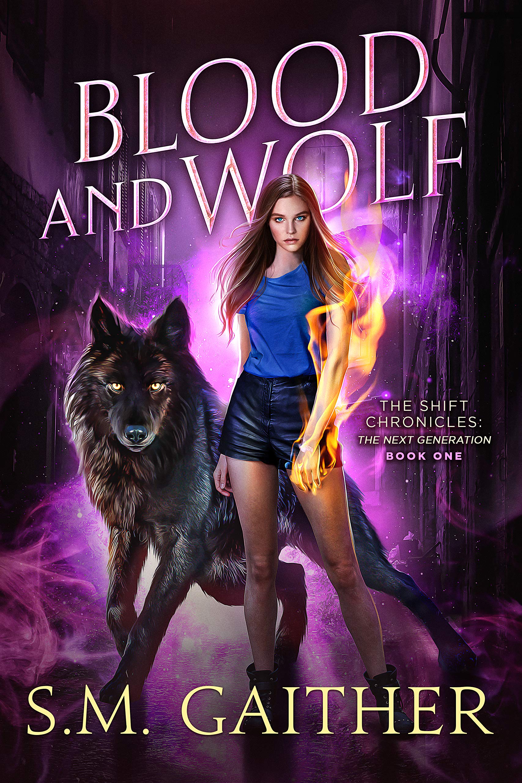 Blood and Wolf (The Shift Chronicles: The Next Generation #1)