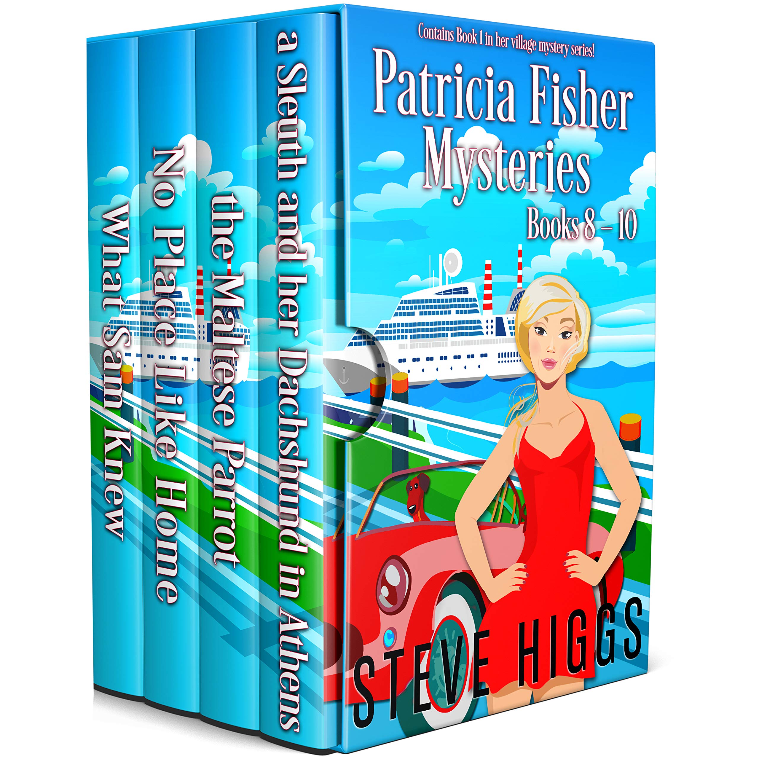Patricia Fisher Cruise Mysteries: Books 8 - 10: A humorous Cozy Mystery box set collection (Cruise Mystery Box Set Book 3)