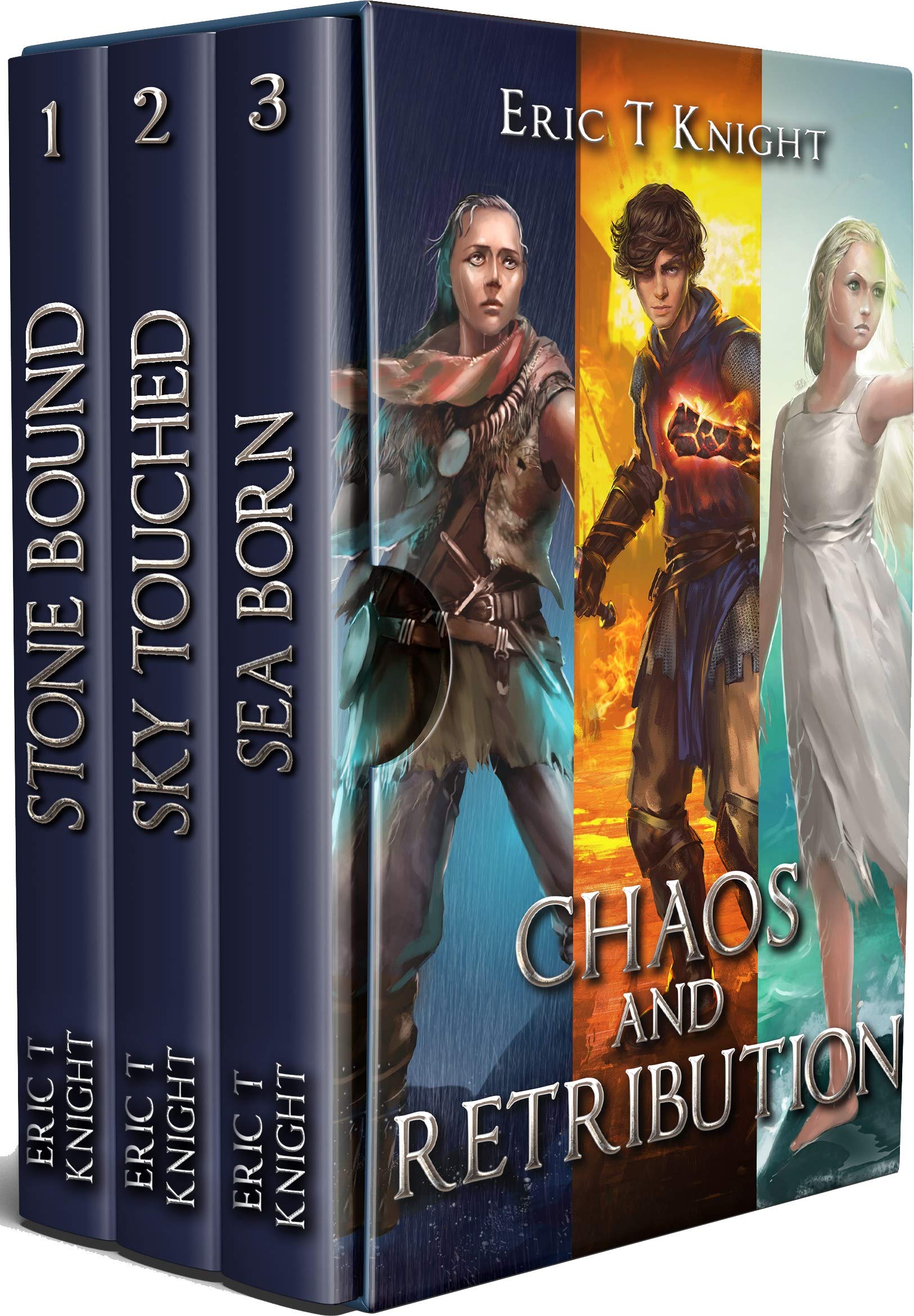 Chaos and Retribution #1-3 (Stone Bound, Sky Touched, Sea Born)