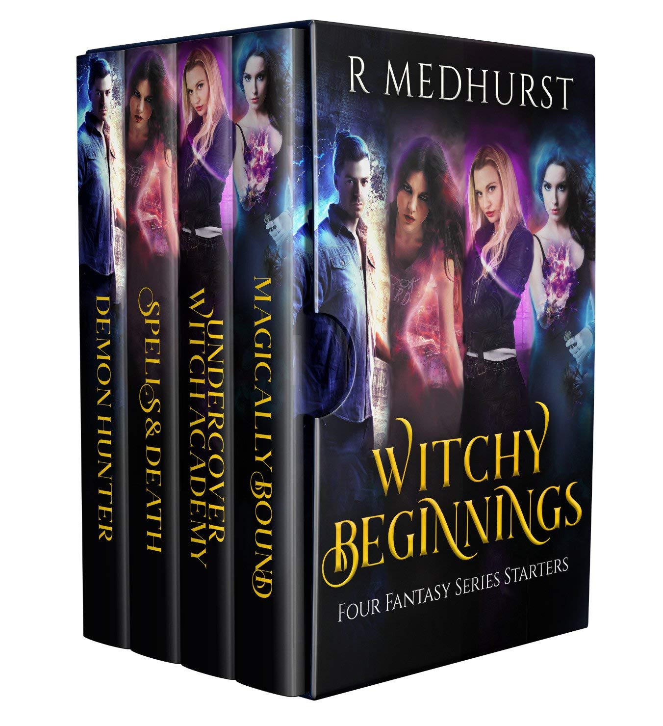 Witchy Beginnings: Four Fantasy Series Starters (Kindle Edition)