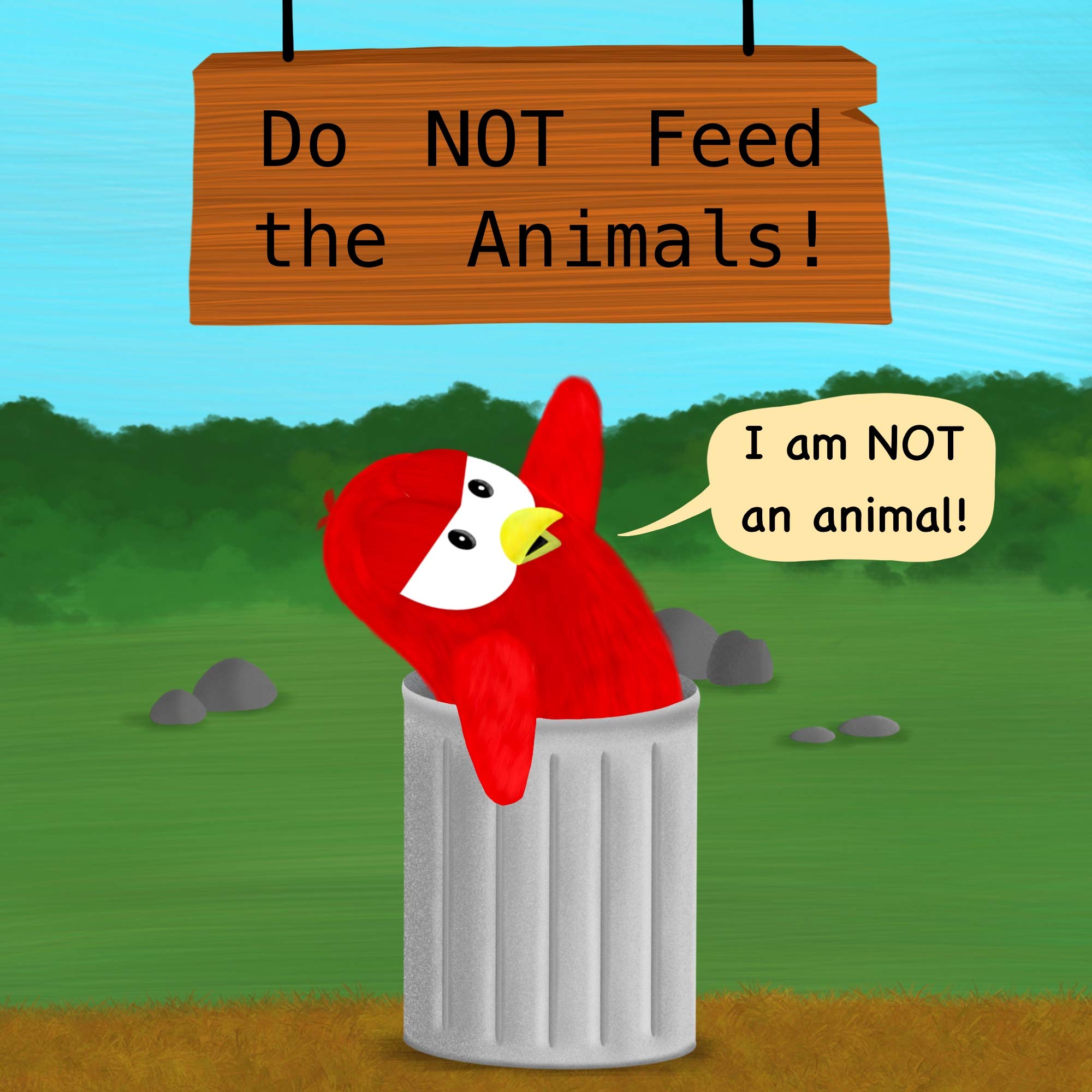 Do NOT Feed the Animals! (Sammy Bird)