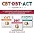 CBT + DBT + ACT: How to Overcome Anxiety and Worry, and Boost Your Self-Esteem with Cognitive Behavioral Therapy, Dialectical Behavior Therapy, and Acceptance and Commitment Therapy