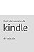 Guía del usuario de Kindle