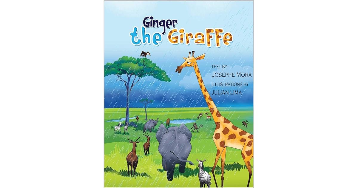 Children's Book Ginger The Giraffe Children's Story by Josephe Mora