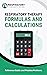 Respiratory Therapy Formulas and Calculations: Reference Guide and Practice Problems (Respiratory Therapist, Respiratory Care, Respiratory Therapy, Study Guide, RRT, CRT, Equations)