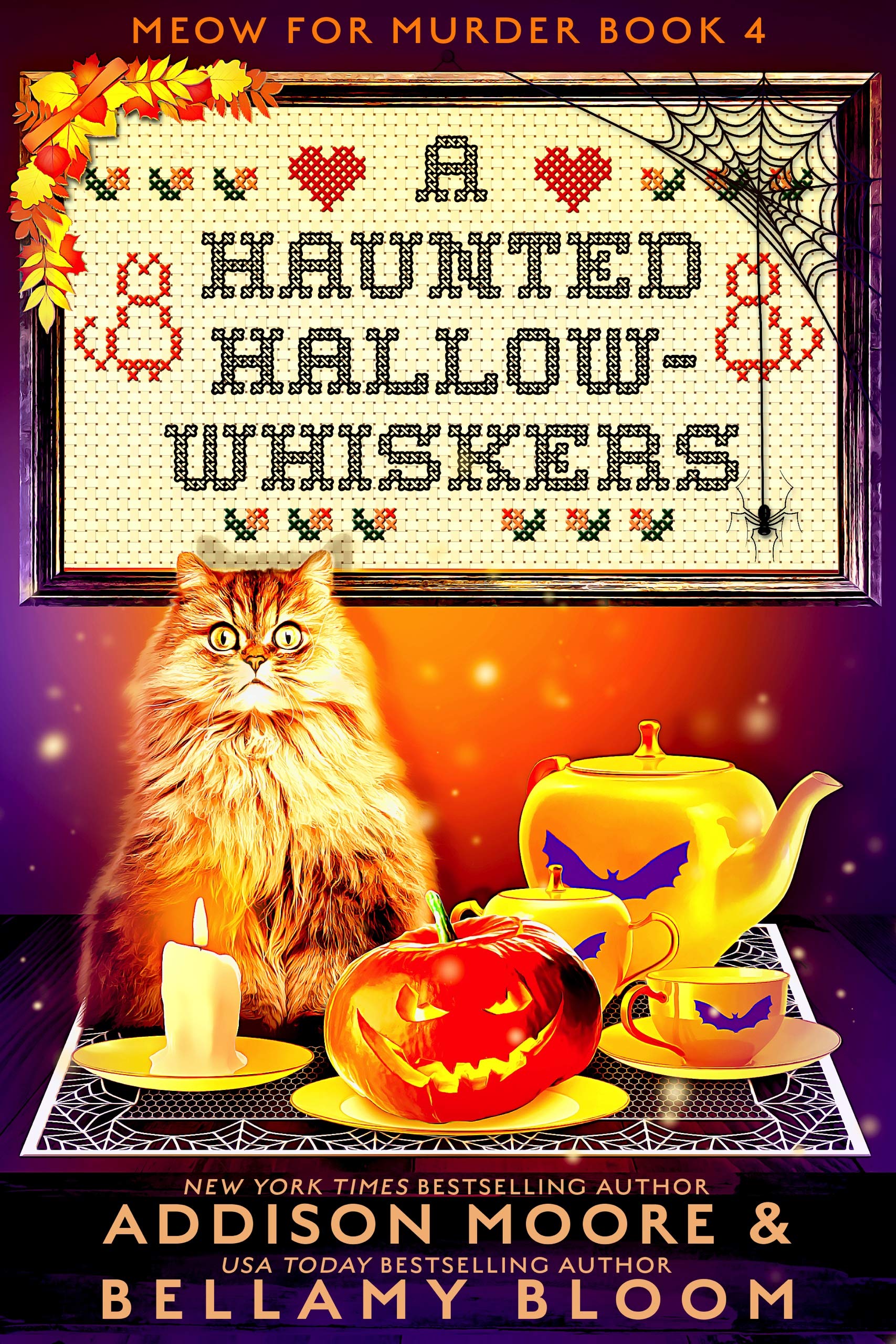A Haunted Hallow-whiskers (Meow for Murder #4)