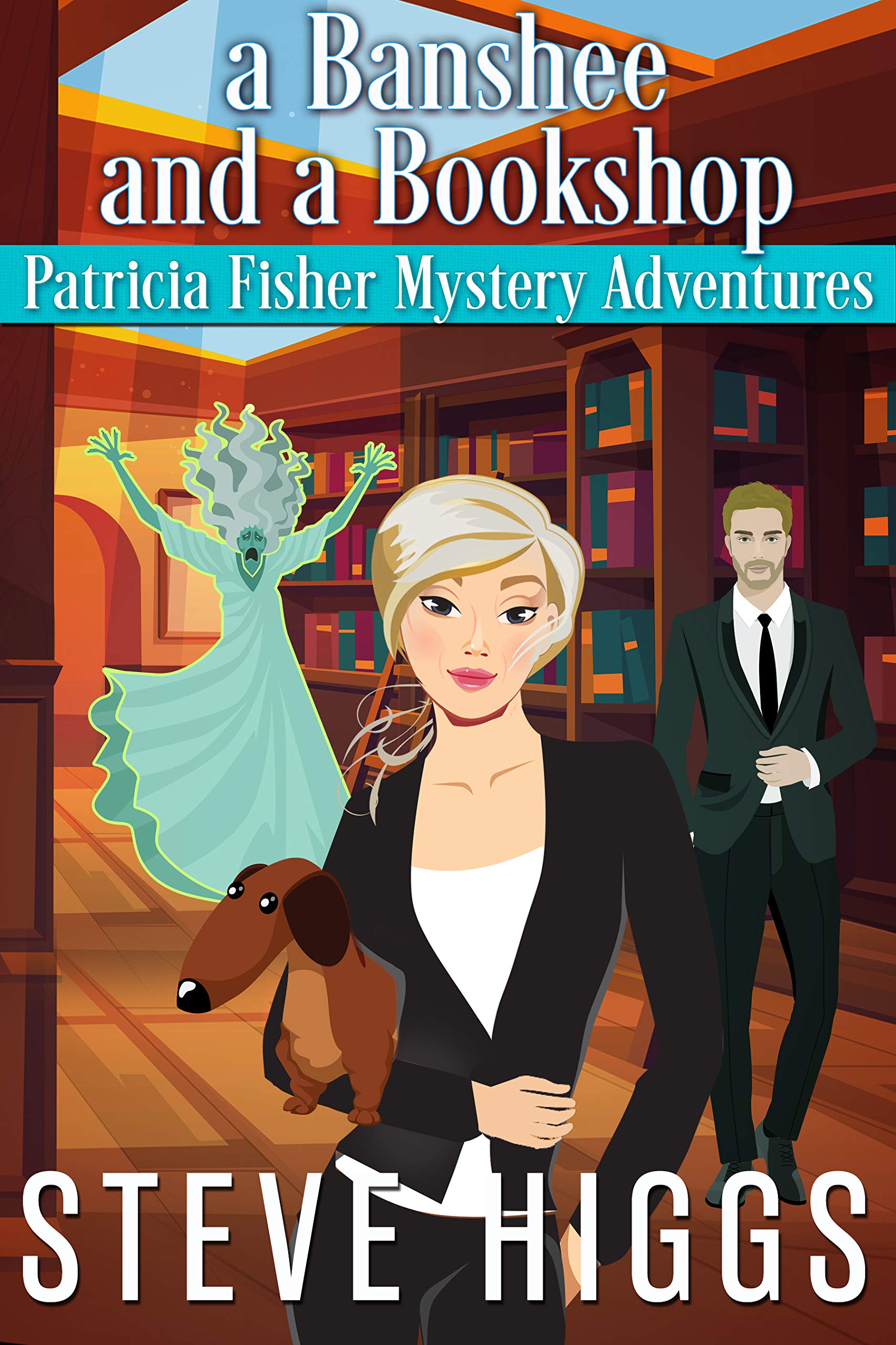 A Banshee and a Bookshop (Patricia Fisher Adventure Mysteries, #4)