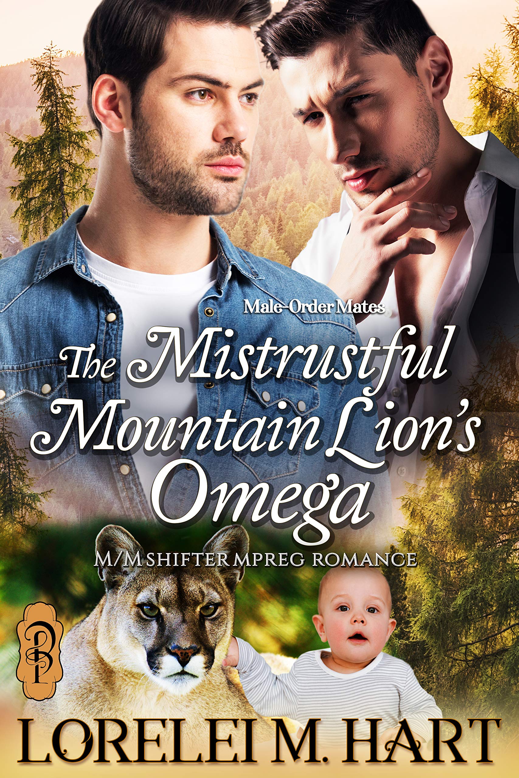The Mistrustful Mountain Lion's Omega (Male-Order Mates, #4)