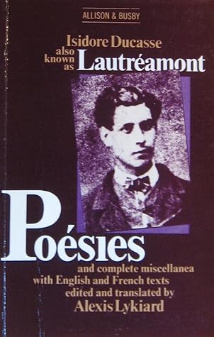 Poesies And Complete Miscellanea By Comte De Lautreamont