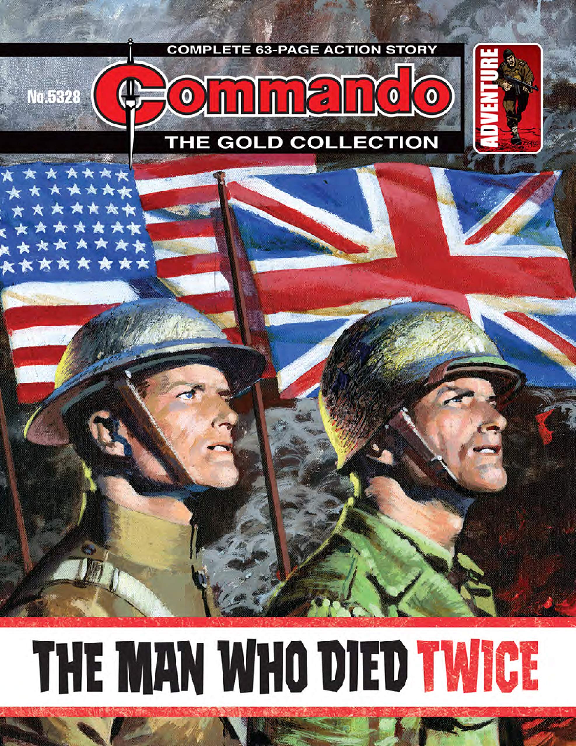 Commando #5328: The Man Who Died Twice (Kindle Edition)