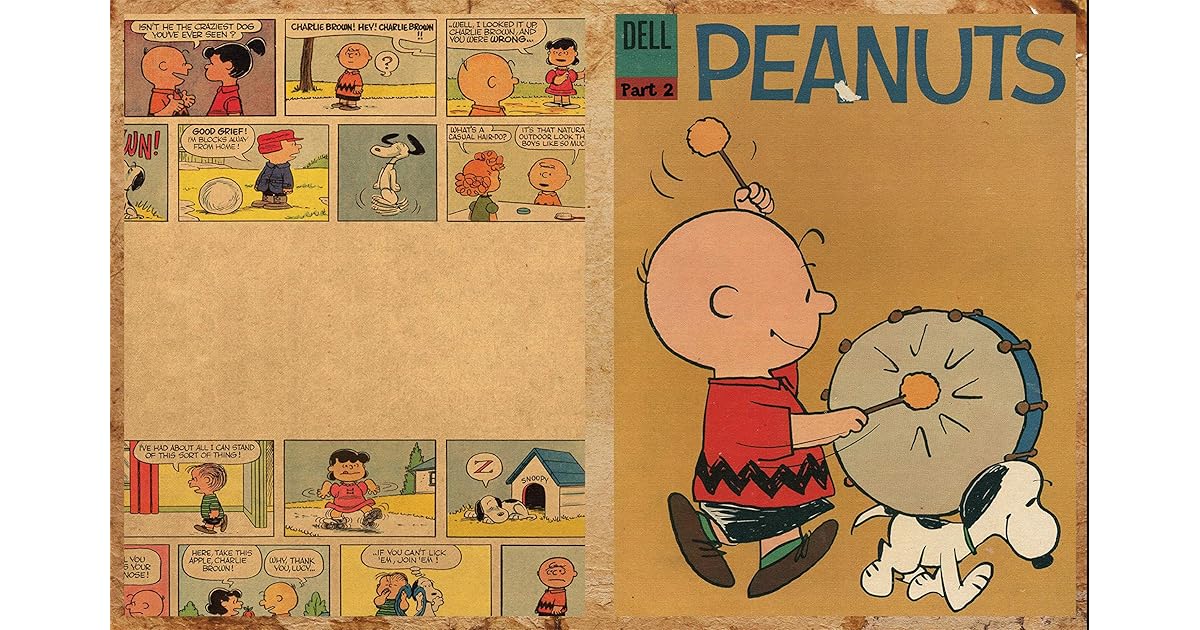 Peanuts Dell Part 2 Dell Archive Peanuts Snoopy Gifts Comics Book By Alexander Jagers Charles Schulz
