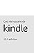 Guía del usuario de Kindle