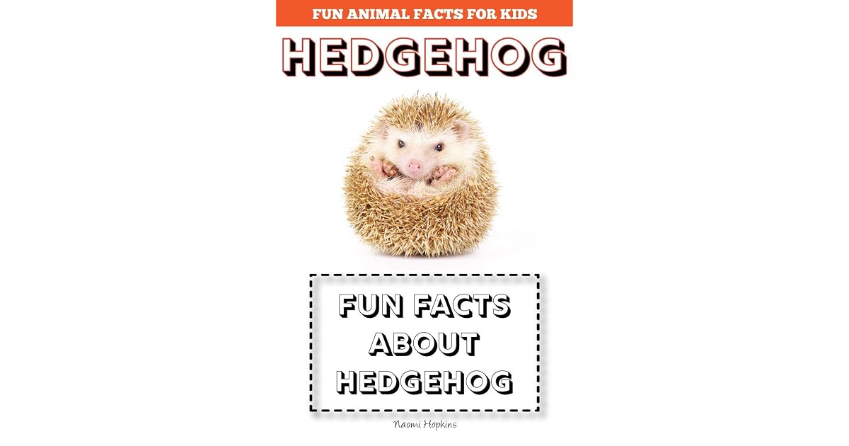 Hedgehog: Fun Facts for kids by Naomi Hopkins