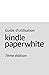 Guide d'utilisation Kindle Paperwhite, 7ème édition
