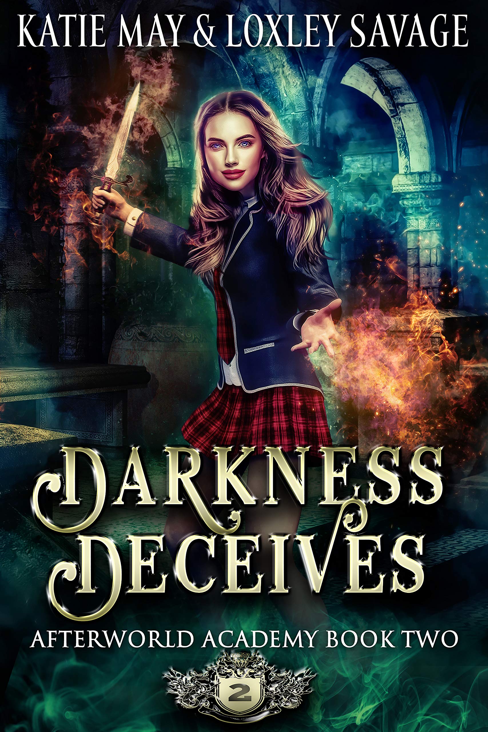 Darkness Deceives (Afterworld Academy, #2)