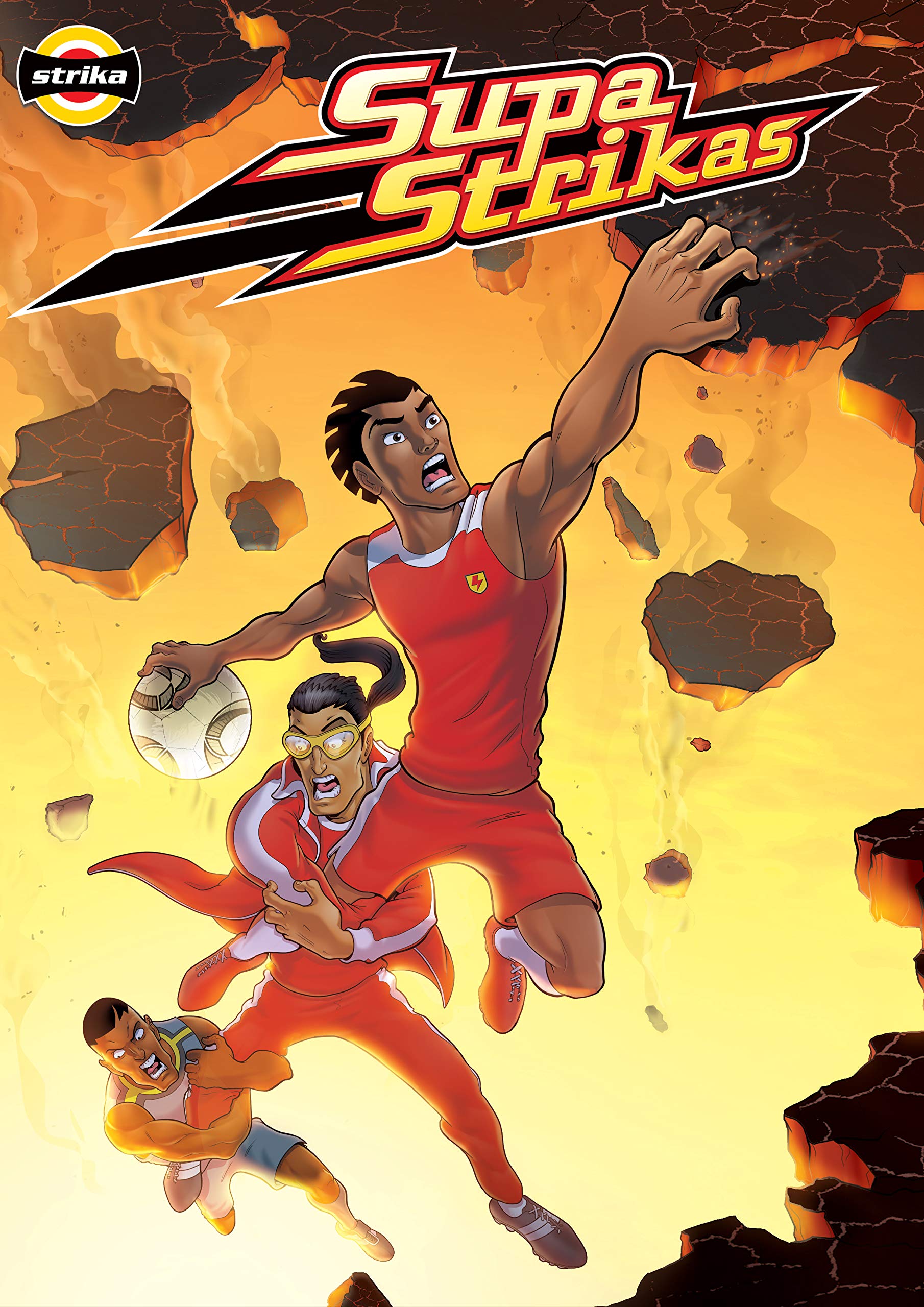 Supa Strikas - Live and Kicking: Sports Illustrated Kids Graphic Novels - Comics for Children - Soccer Comics for Kids (Supa Strikas Kick Off Book 5)