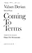 Coming to Terms: Selected Poems
