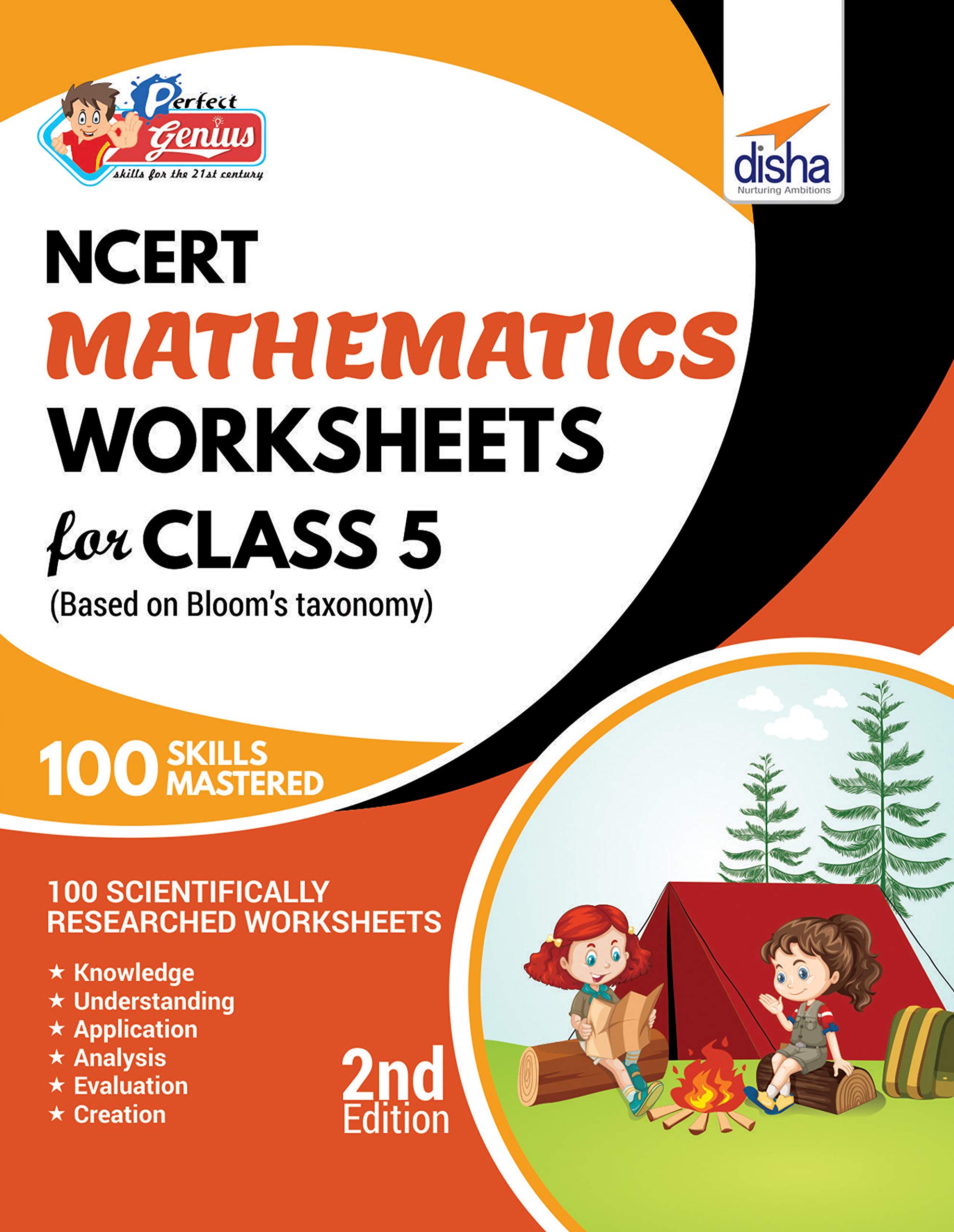Perfect Genius NCERT Mathematics Worksheets for Class 5 (based on Bloom's taxonomy) 2nd Edition