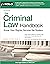Criminal Law Handbook, The by Paul Bergman