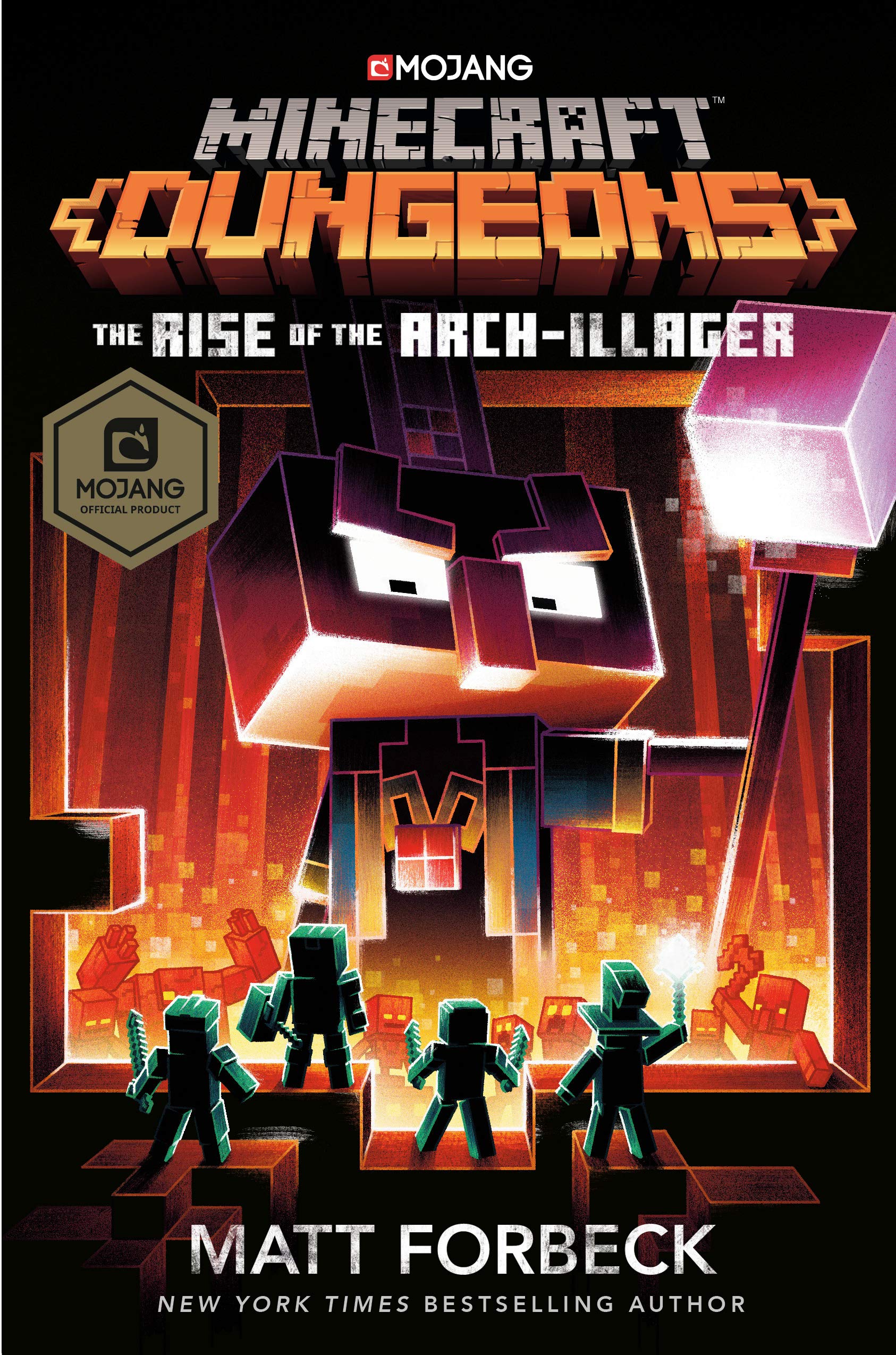 Minecraft Dungeons: The Rise of the Arch-Illager: An Official Minecraft Novel (Kindle Edition)