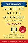 Robert's Rules of...