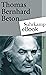 Beton by Thomas Bernhard