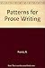 Patterns for Prose Writing