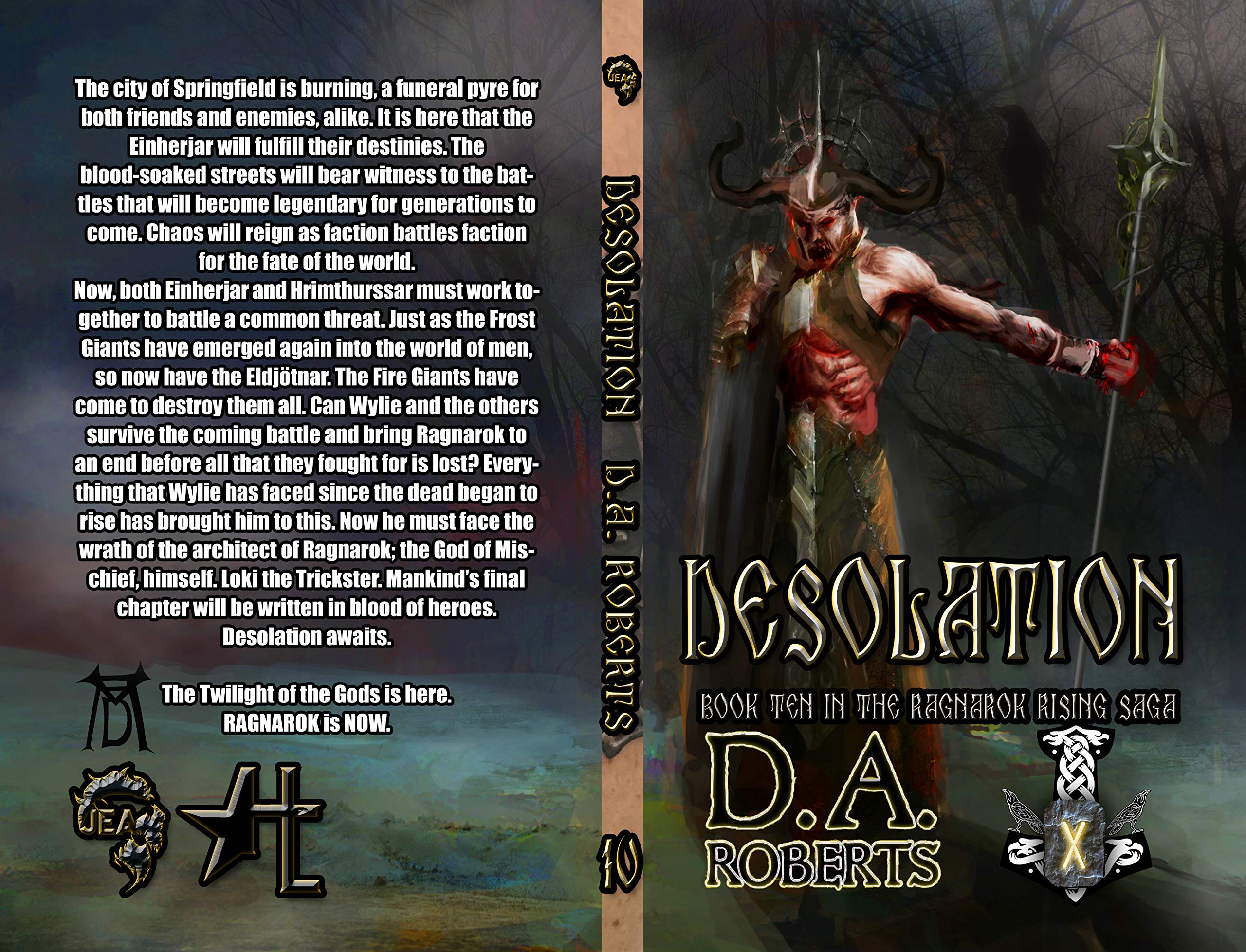 Desolation: Book Ten of the Ragnarok Rising Saga (Kindle Edition)