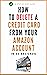 How To Delete A Credit Card...