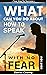 What Can You Do About HOW TO SPEAK WITH NO FEAR Right Now (Bo... by Daniel Cowley