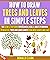 How To Draw Trees And Leave...