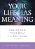 Your Life Has Meaning: Discovering Your Role In An Epic Story