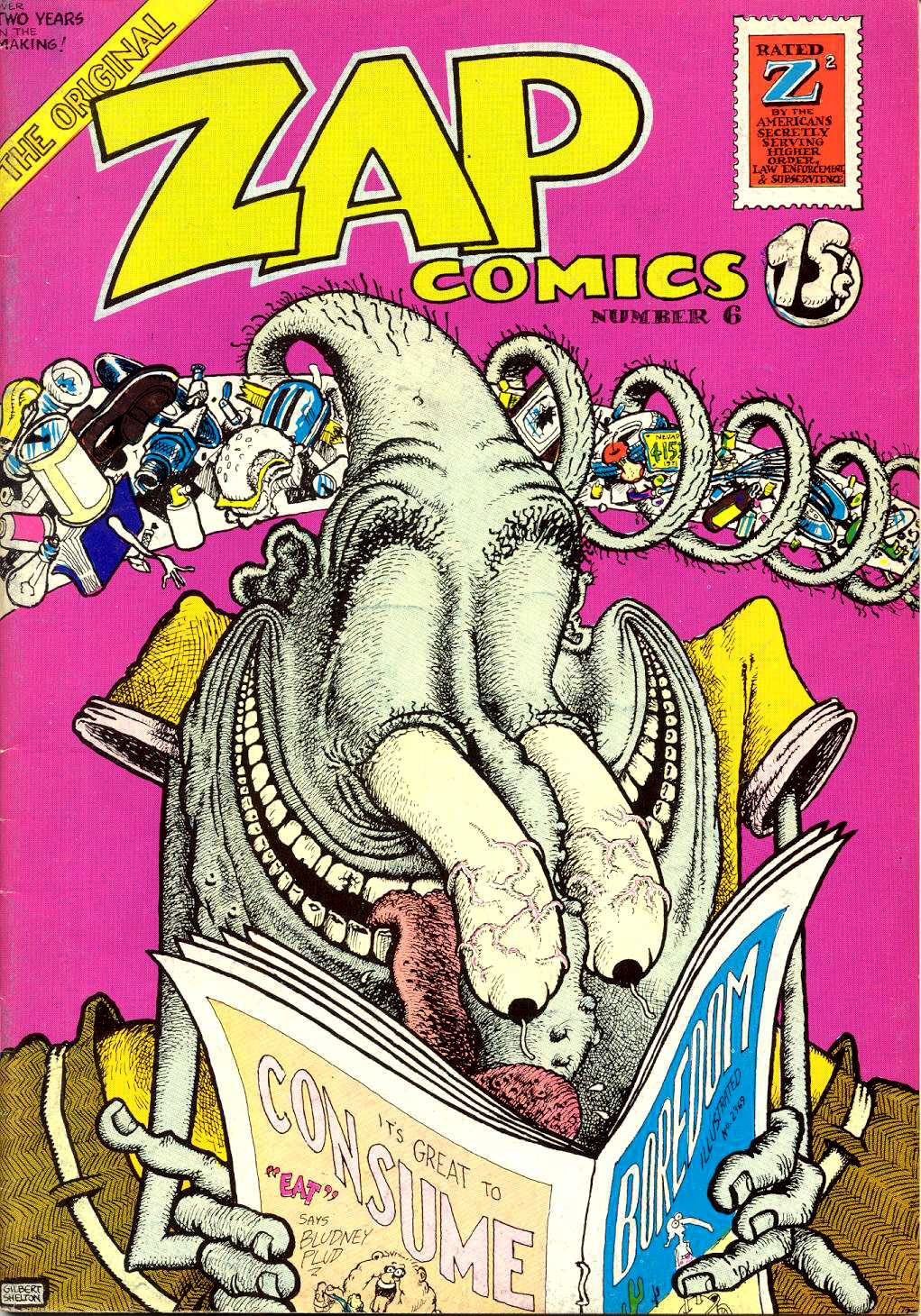 Zap Comics #6 (Paperback)