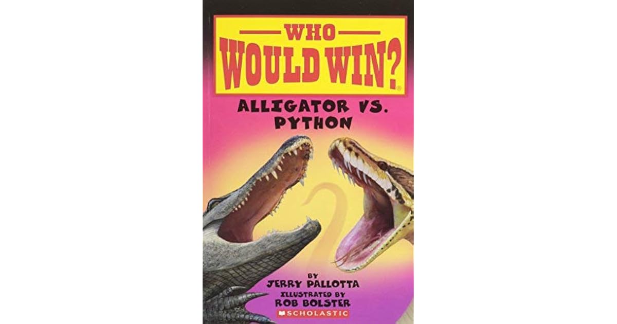 Alligator vs. Python by Jerry Pallotta